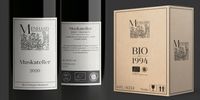 Verpackungs- und Etikettendesign Bio-Weingut Menhard